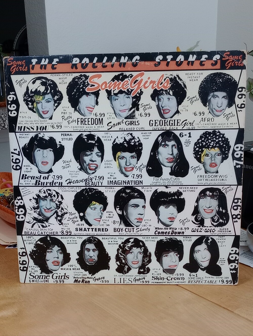 Rolling Stones Some Girls Viynl 1978